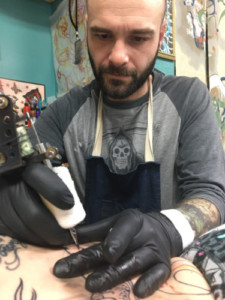 Jake Kaullen tattoo artist